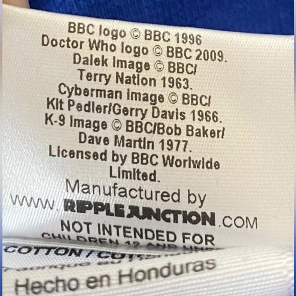 Doctor Who Knock Knock Who’s There Sweatshirt Size Large Unisex - Picture 6 of 15